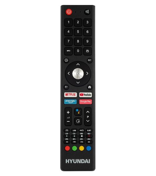 Телевизор Hyundai 50" H-LED50QBU7500 черный Qled UHD 60Hz Smart TV