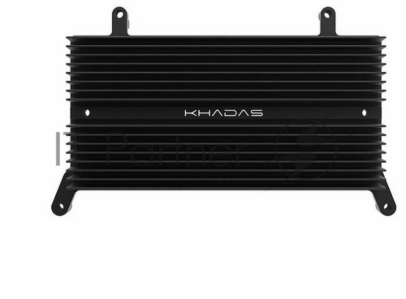 Радиатор Khadas Passive VIM Heatsink designed for VIM1/2/3/3L, Edge-V, Aluminum, черный, VIMs Thermal Pad