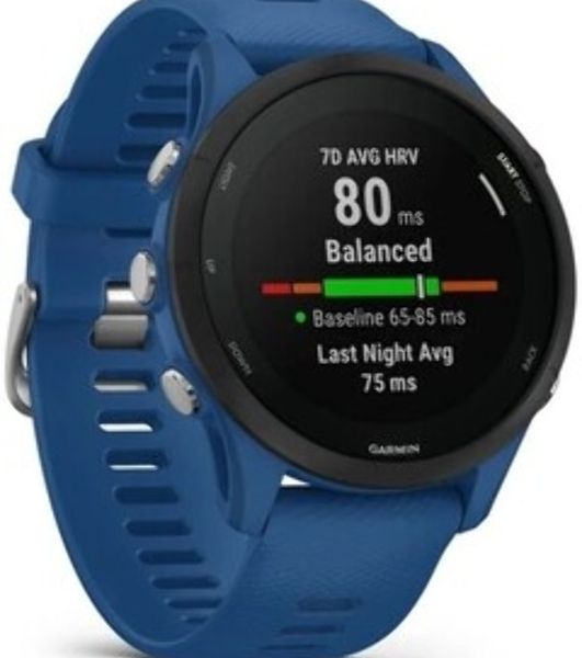 Умные часы Garmin Forerunner 255 1.3" MIP, Bluetooth, 5ATM, синий