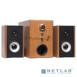 Колонки Dialog W-3000 Cherry 2.1, 60W RMS, 2 колонки+сабвуфер, дерево