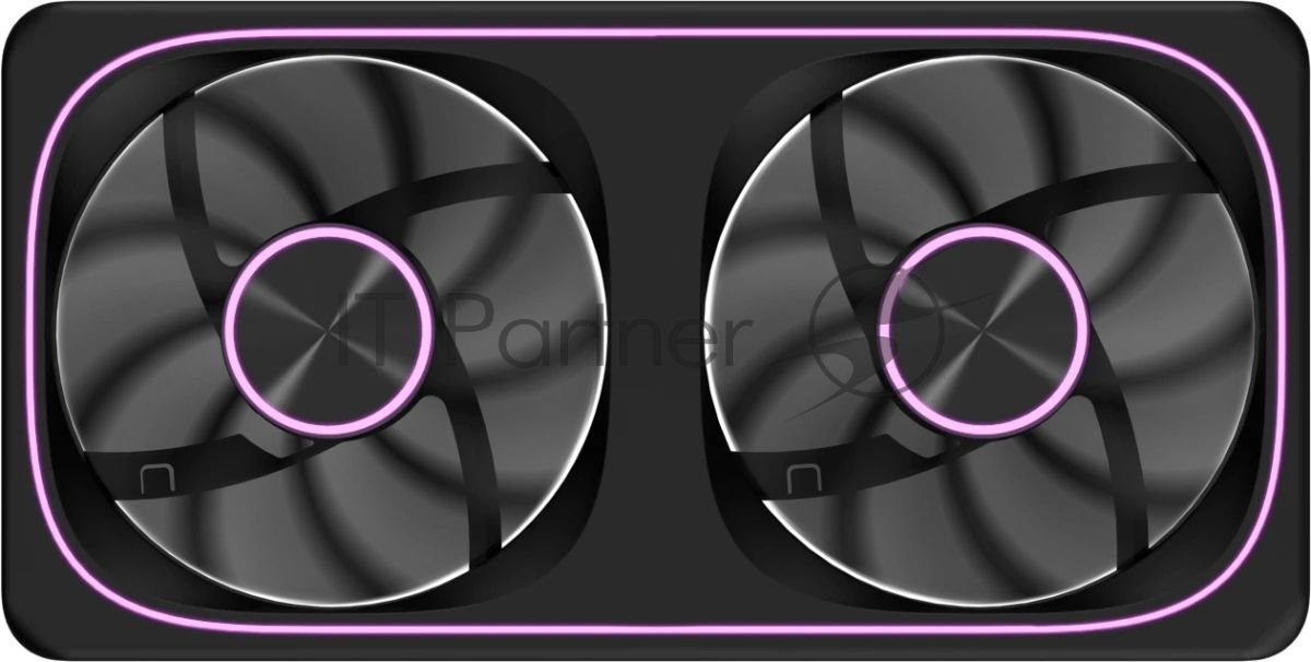 Вентилятор для корпуса Formula Air Fusion 2 ARGB 120х120x28 черный 4-pin 33.46дБ (упак.:2шт) (AIR FUSION 2 BK) Ret