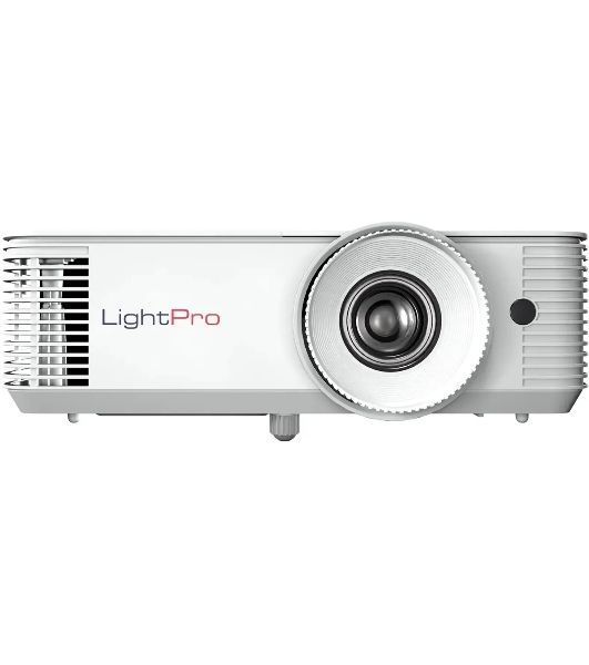 Проектор InFocus IN0028SL DLP, 4000 lm, FullHD, 30 000:1, 1.471.62:1, 2xHDMI 1.4, VGA in/out, S-Video, 3.5мм in/out, USB-A, RS-232, лампа 15 000ч.(ECO mode), 10W, 27дБ, 2,6 кг, БЕЛЫЙ