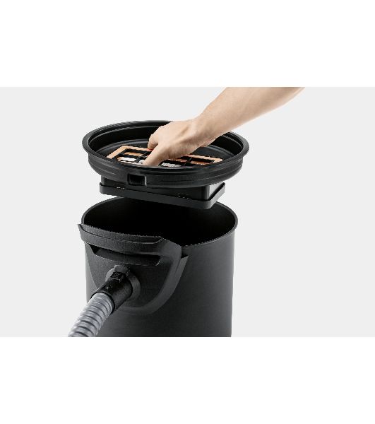 Пылесос Karcher AD 4 PREMIUM желтый/черный, 150/600 Вт, уборка сухая, пылесборник контейнер 17 л