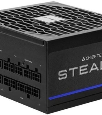 Блок питания Chieftec Stealth SPX-1000-FC (ATX 3.1, 1000W, 80 PLUS PLATINUM, Active PFC, 135mm fan, Gen5 PCIe, Full Cable Management) Retail