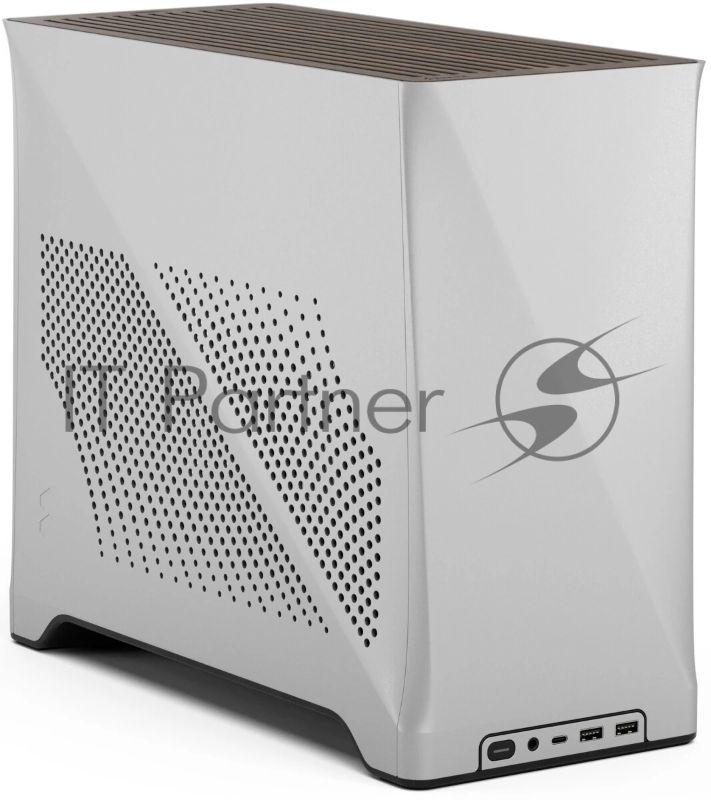 Компьютерный корпус без блока питания Fractal Design Era 2, SFF, 2x120мм, 2xUSB-A 3.0 + 1xUSB 3.2 Type-C, SFX PSU Support, mITX Silver