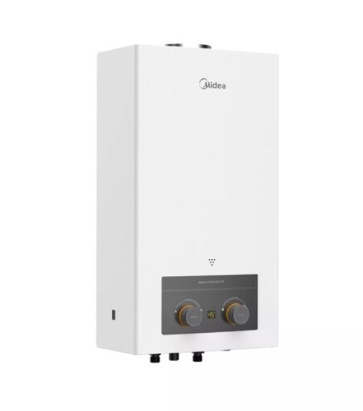 Водонагреватель газовый Midea MGIWH-10-OC FLY белый, проточный, 10 л/мин, 19,5 кВт