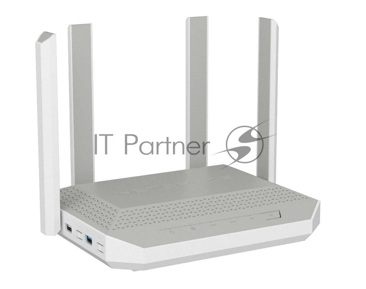 Мультигигабитный интернет-центр Netcraze Ultra (NC-1812) с Mesh Wi-Fi 7 BE7200, Smart-коммутатором 1×10G, 1×2.5G и 4×1G, многофункциональными портами USB 3.2 и 2.0
