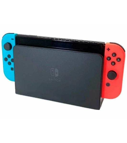 Игровая приставка Nintendo Switch OLED сине-красный