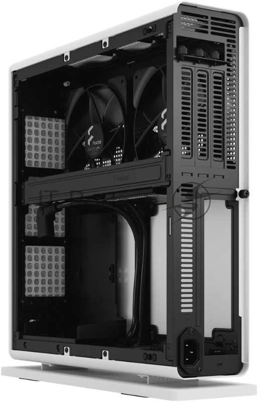 Компьютерный корпус без блока питания Fractal Design Ridge, 2x140mm, 2xUSB-A 3.2 + 1xUSB 3.2 Type-C, SFX PSU Support, mITX White