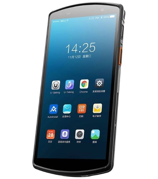 Терминал сбора данных Urovo DT50 (DT50-SH7S11E4F31) 2D Image Honeywell HS7, 4/64 ГБ, Android 11, USB, Bluetooth, WiFi, NFC, USB Type-C, MicroSD, Аудио выход, Вход микрофона, SIM, 2G, 3G, 4G, 5.7 ", 720x1440 pix, сенсорный