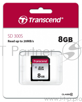 Флеш карта Transcend 8Gb SDHC Class 10 UHS-I U1 R95, W45Mb/s