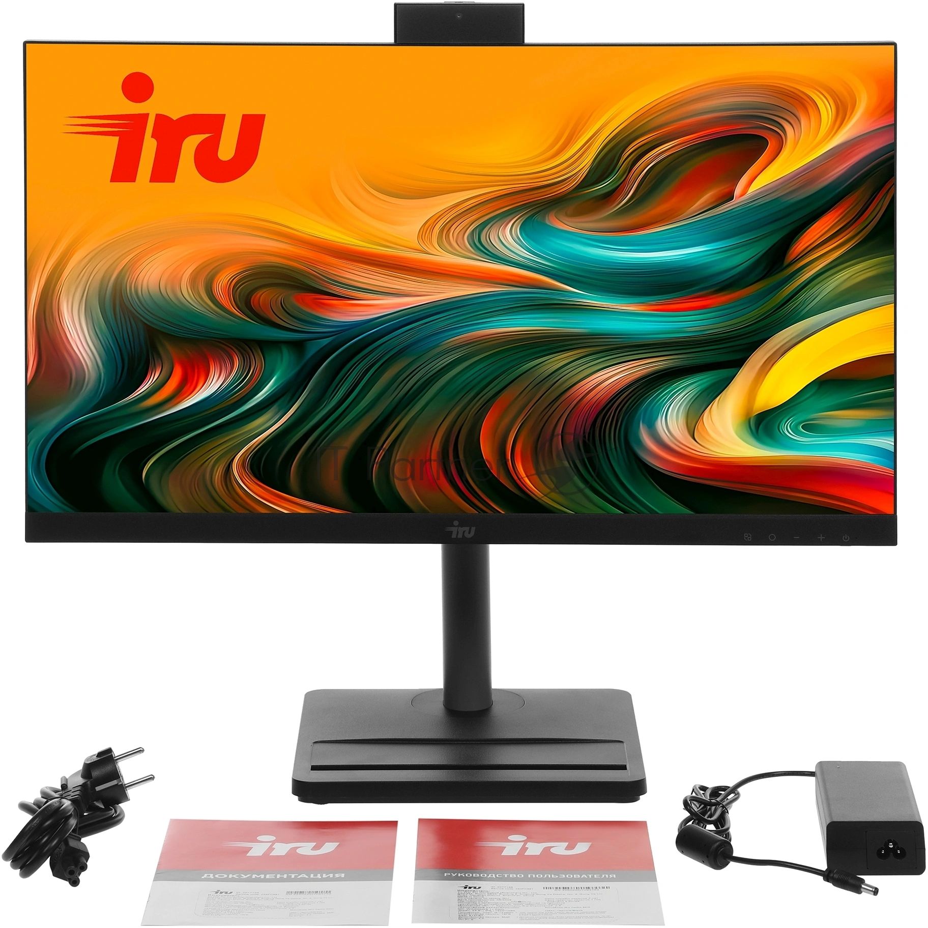 Моноблок IRU Tactio 24ID5 24.5" Full HD i5 12400 (2.5) 16Gb SSD512Gb UHDG 730 без ОС GbitEth WiFi BT 120W Cam черный 1920x1080 (RUS)