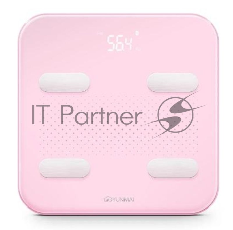Весы напольные YUNMAI S SMART PINK M1805GL_PINK
