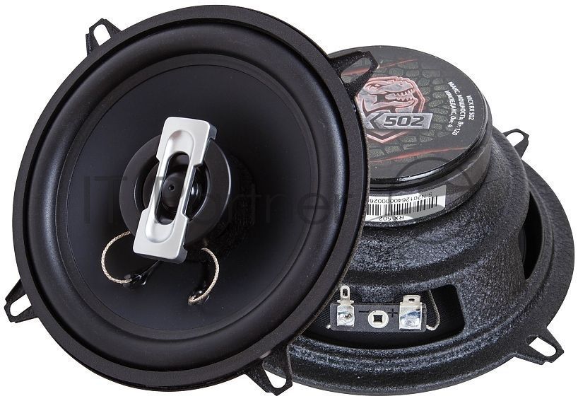 Колонки автомобильные Kicx RX 502 4Ом 13см (5дюйм) (ком.:2кол.) коаксиальные двухполосные