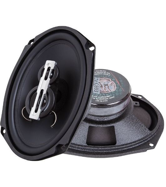 Колонки автомобильные Kicx RX 693 4Ом 15x23см (6x9дюйм) (ком.:2кол.) коаксиальные трехполосные
