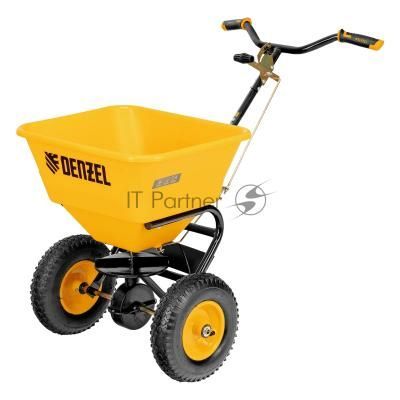Механическая сеялка на колесах Denzel 45 л