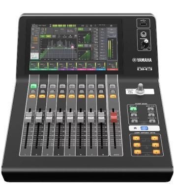 Микшер Yamaha DM3 цифровой, компактный, Dante, 9 фейд, 9" мультисенсорный экран, входные каналы микширования: 16 моно + 1 стерео + 2 FX возврат, шины: 1 стерео, 6 миксов, 2 FX, 2 матрицы (поддерживает ввод в матрицу), локальный ввод-вывод: 16 микрофонн