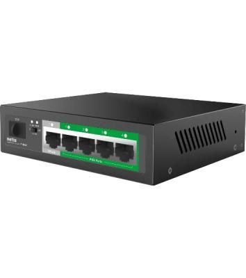 Коммутатор Netis P106GC, 4×1 Гбит/с PoE + 1×1 Гбит/с + 1×1 Гбит/с SFP, неуправляемый