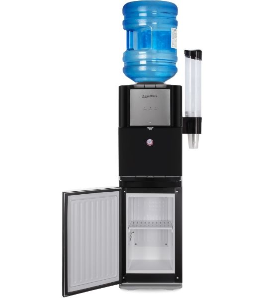 Кулер для воды Aqua Work QRB-84В, верхняя загрузка, нагрев 90 °С, охлаждение 7 °С, черный