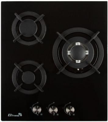 Газовая варочная панель ELTRONIC (33-10) 3 конфорки , черный Газовая варочная панель ELTRONIC (33-10) 3 конфорки , черный