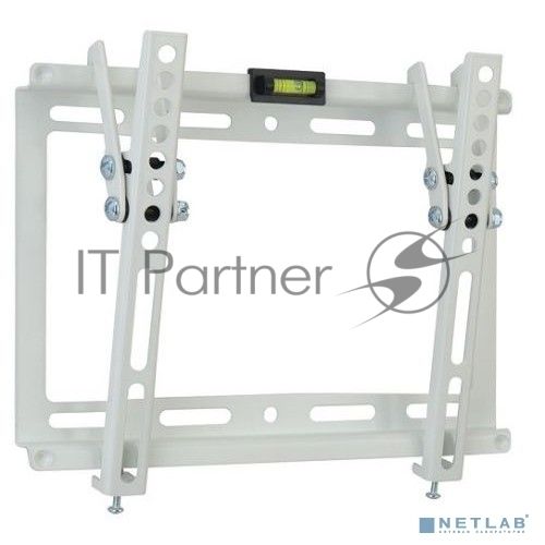 Кронштейн Kromax IDEAL-6 белый, для LED/LCD TV 15"-47", max 35 кг, настенный, 1 ст свободы, наклон 0°-15°, от стены 28 мм, max VESA 200x200 мм