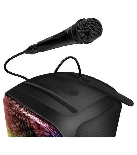 Портативная колонка SVEN PS-555, черный, 65 Вт (RMS), Bluetooth, USB, microSD, пульт