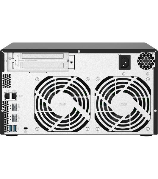 Сетевое хранилище без дисков SMB QNAP TS-832PX-4G 8-Bay NAS, AL324 64-bit quad-core 1.7GHz, 4Gb DDR4 SO-DIMM RAM (up to 1x16 Gb), 8 x 3.5"/2.5" drive slots, 2 x 10GbE SFP+ LAN, 2 x 2.5 GbE LAN, 3 x USB 3.2, PCIe slotGen.2 x 2, 3xUSB 3.2