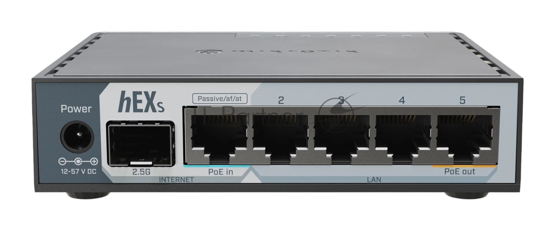 Маршрутизатор MikroTik hEX S (2025) E60iUGS, 5×1 Гбит/с + 1×2.5 Гбит/с SFP, управляемый