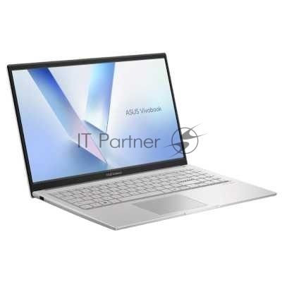 Ноутбук Asus Vivobook 15 X1504MA-BQ1189/15.6"/IPS/Intel Core 5 320/8Gb/256Gb SSD/Intel Graphics/без ОС/серебристый/1.7kg