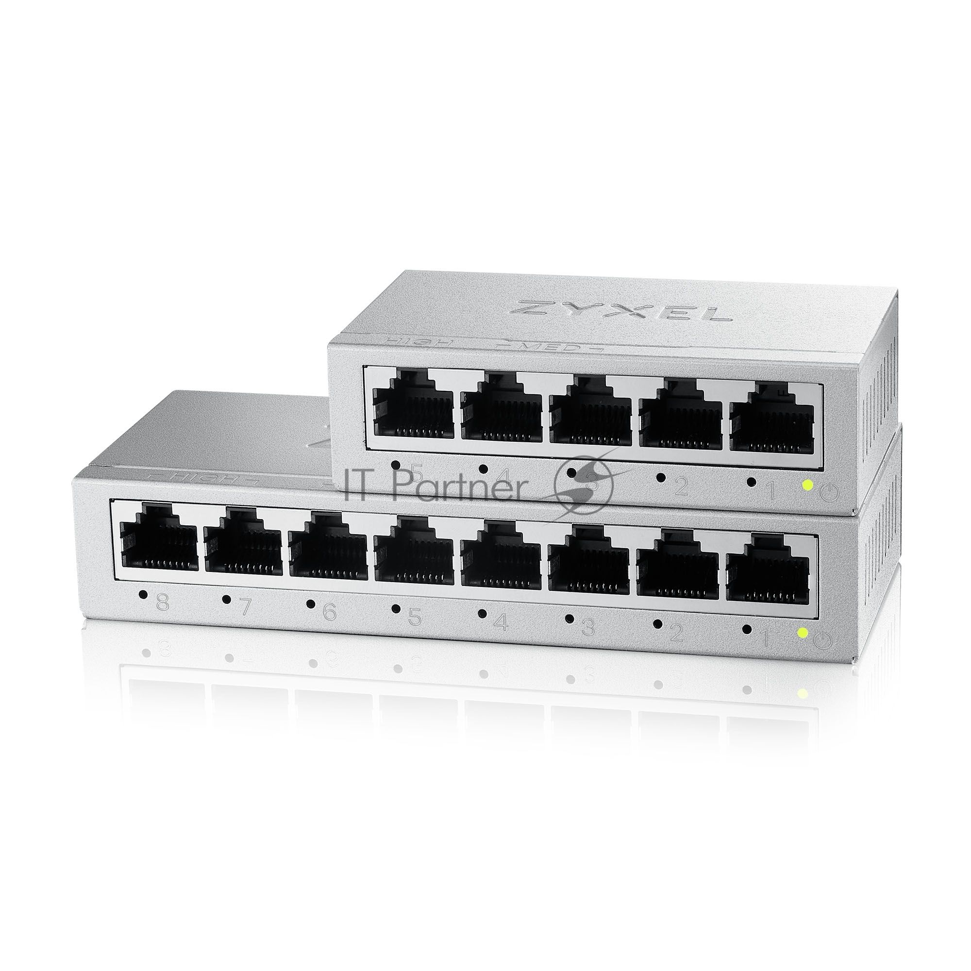 Коммутатор Zyxel GS-105B v5, 5 портов 1000 Мбит/с