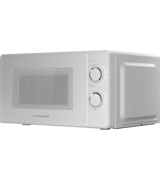 Микроволновая печь Kuppersberg TMW 203 W белый, 20 л, 700 Вт, переключатели - поворотный механизм