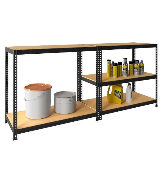 Стеллаж Практик SBL 180KD пол.:5 разборная 1803x900x400мм антрацит (S24499373309)