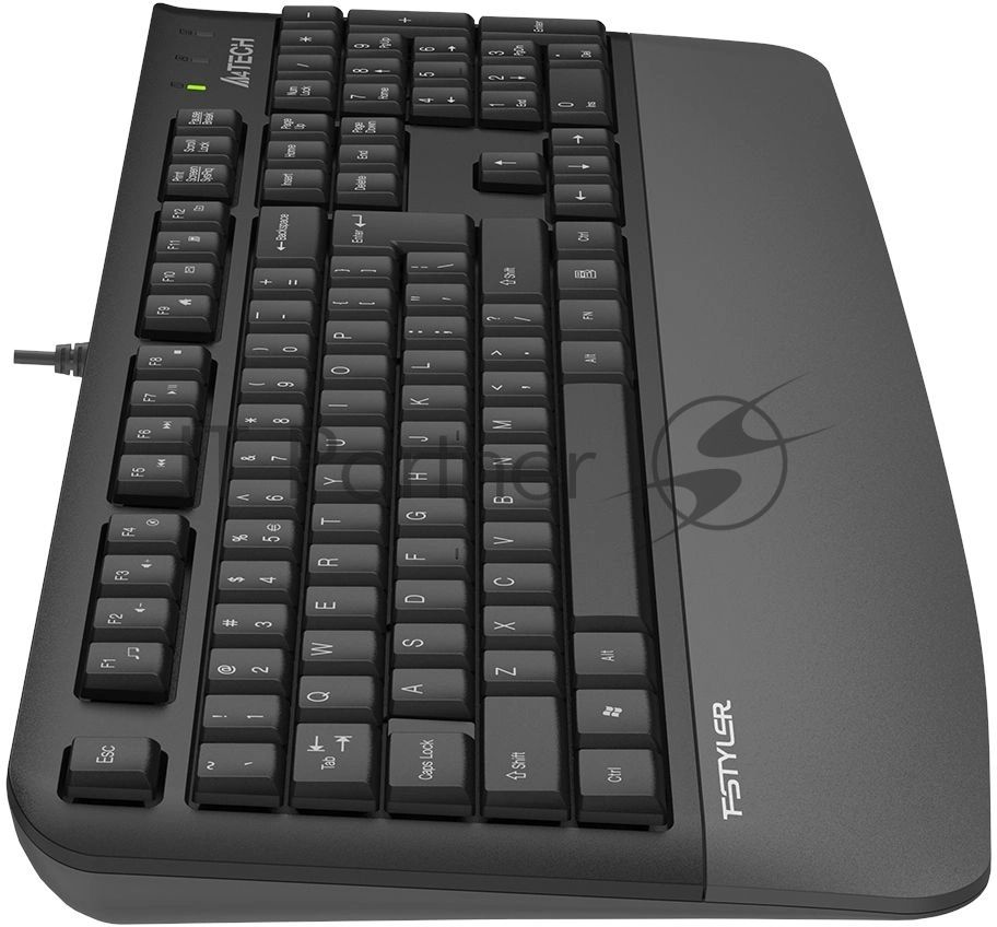 Клавиатура A4Tech Fstyler FK20 проводная, USB Type-A, серый