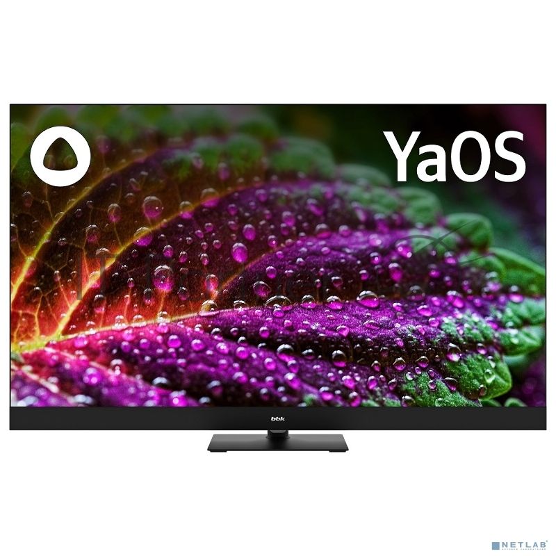 Телевизор BBK 50" 50LED-8259/UTS2C черный QLED UHD 60Hz Яндекс ТВ