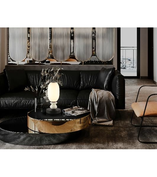Светильник Ambrella light LH53154 BK/WH черный/белый 6W 3000K D120*260