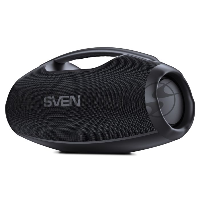 Портативная акустическая система SVEN PS-990, черный, 2.0, 2x90 Вт (RMS), IPx7, TWS, Bluetooth, USB, аккумулятор