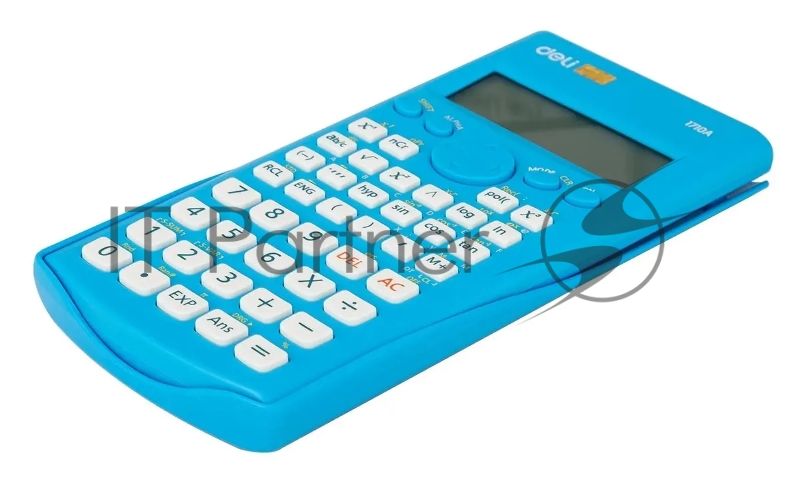 Калькулятор научный Deli E1710A/BLU синий 10+2-разр.