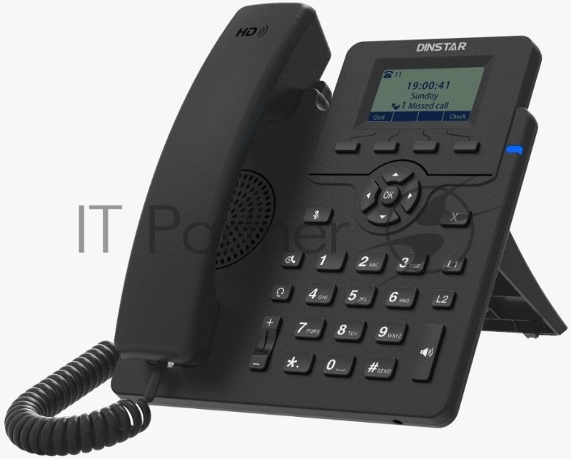 Телефон IP Dinstar C60SP черный