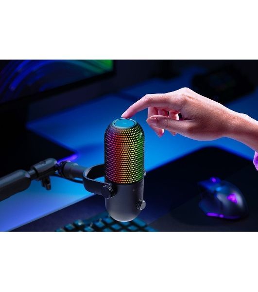 Микрофон Razer Seiren V3 Chroma - черный/Razer Seiren V3 Chroma - черный
