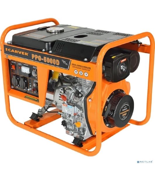 Генератор Carver PPG-5000D, 3.6 кВт