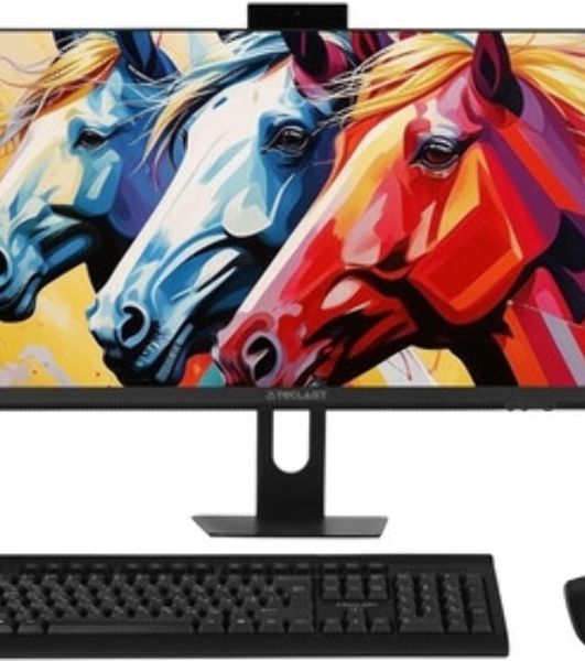 Моноблок Teclast K24 Air 23.8" Full HD i5 12600H (2.7) 32Gb SSD 1Tb Iris Xe Windows 11 Pro GbitEth WiFi BT 120W клавиатура мышь белый 1920x1080