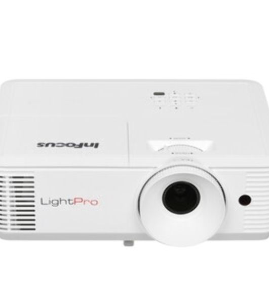 Проектор INFOCUS IN0022SL DLP, 4000 lm, SVGA, 30 000:1, 1.942.16:1, 2xHDMI 1.4, VGA in/out, S-Video, 3.5мм in/out, USB-A, RS-232, лампа 15 000ч.(ECO mode), 10W, 27дБ, 2,6 кг, БЕЛЫЙ