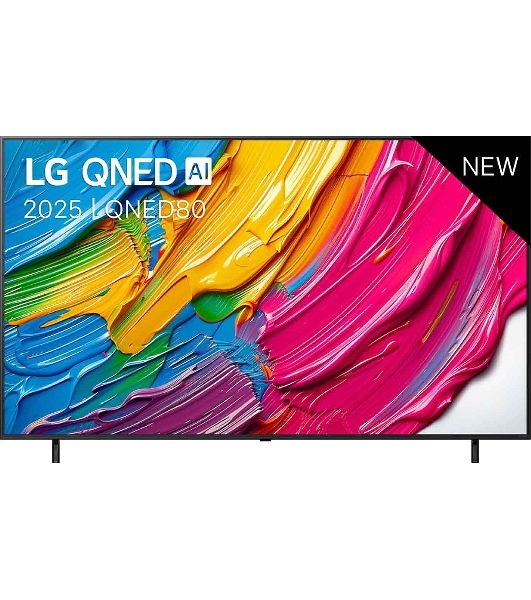 Телевизор LG 50" 50QNED80A6A черный Edge LED 4K UHD 60Hz Smart TV WebOS 2GB/8GB