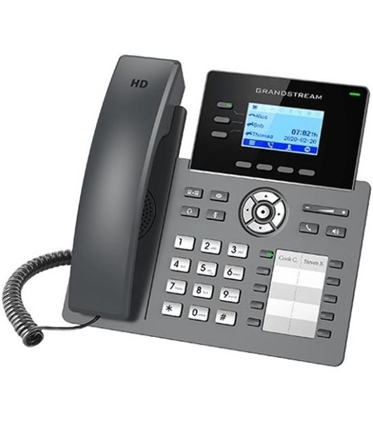 Телефон IP Grandstream GRP2604P черный