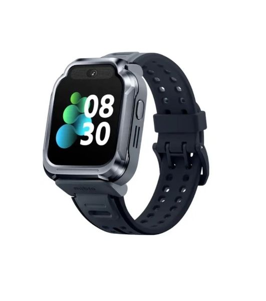 Детские умные часы Mibro S1, 1.68" TFT, 4G, Bluetooth 4.2/Wi-Fi/GPS, 2ATM/WR20, черный