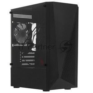 Компьютерный корпус Bloody BD-CC102F черный без БП mATX 2x120мм 2xUSB 2.0 1xUSB 3.0 audio bott PSU