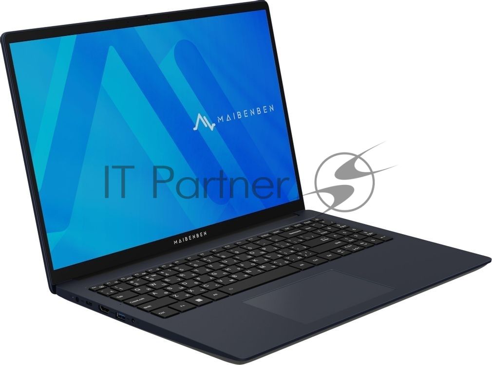 Ноутбук Maibenben M675/16"/IPS/AMD Ryzen 5 7430U/16Gb/512Gb SSD/AMD Radeon Graphics/Windows 11 Home/синий/1.79kg