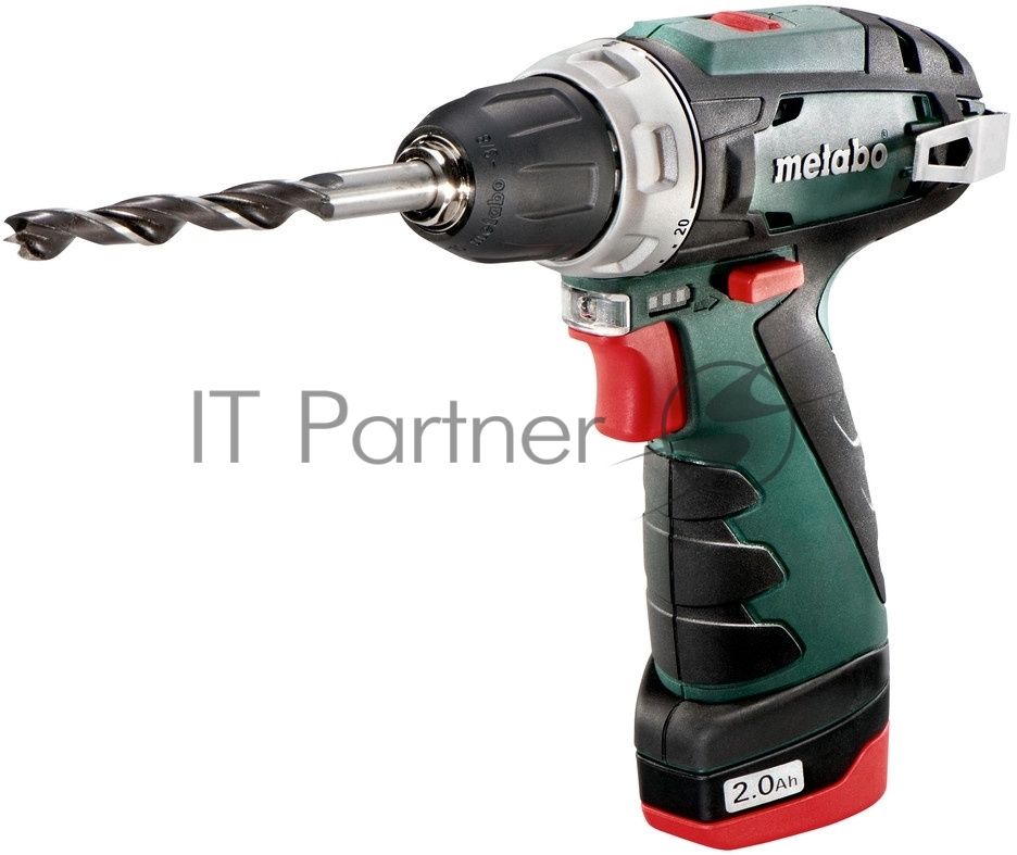 Аккум.дрель METABO PowerMaxx BS (600079550)2х2Ач в сумке
