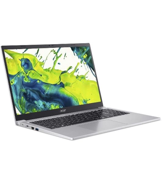 Ноутбук Acer Aspire Lite 15 AL15-36P-C9XQ/15.6"/IPS/Intel Core N150/8Gb/256Gb SSD/Intel Graphics/NoOS/серебристый/1.53kg