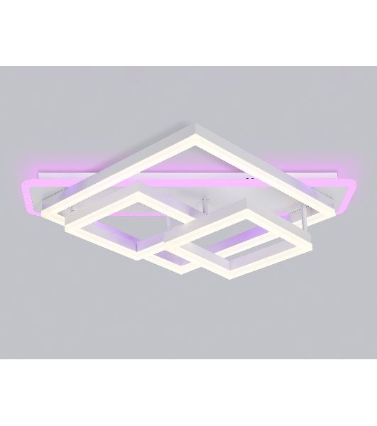 Светильник Ambrella light FA8531 WH белый 132W 3000K-6400K+RGB 630*570*160 (ПДУ РАДИО 2.4G)